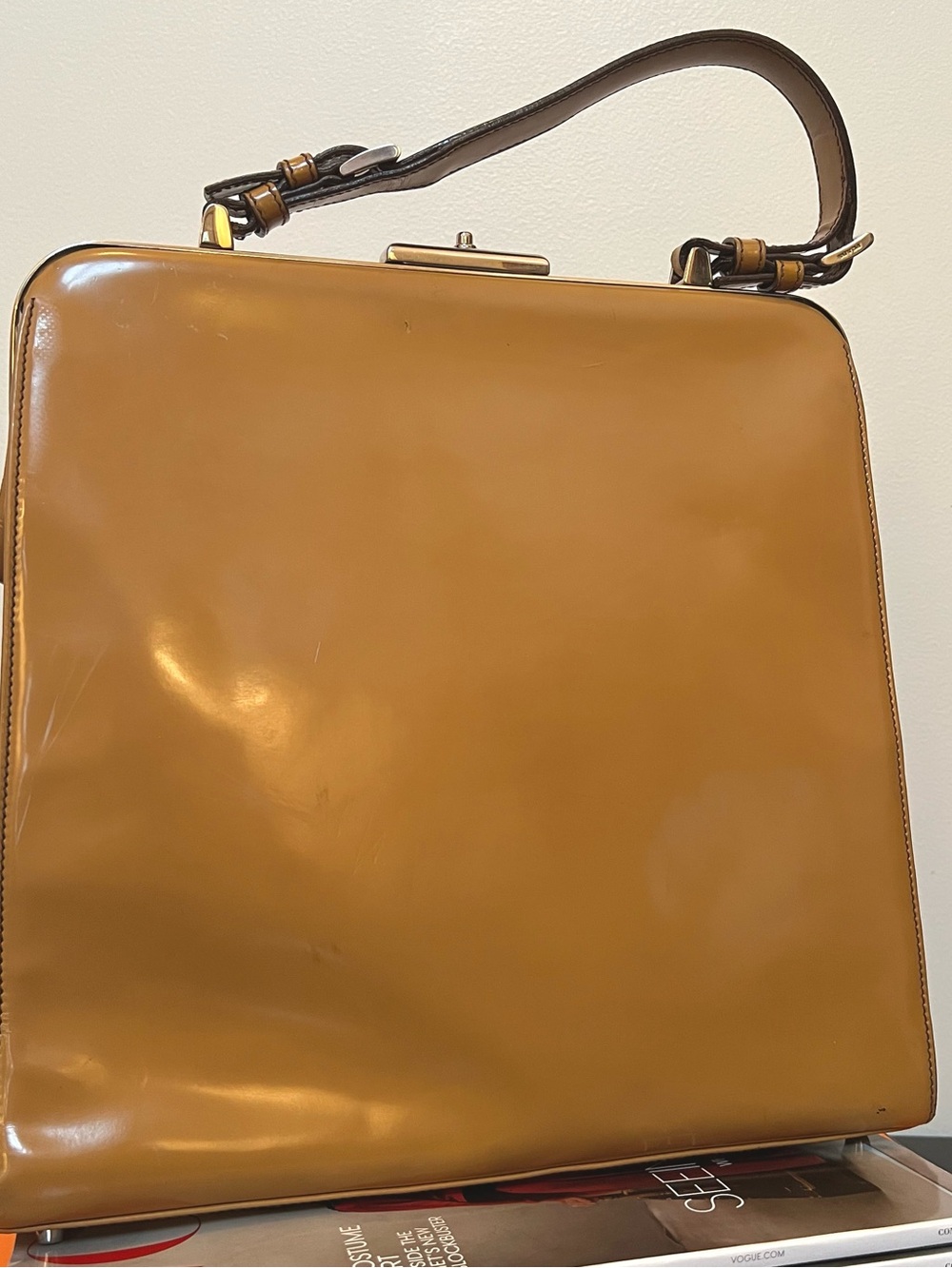 Prada Devil Wears Prada Logo Satchel - Picture 5 of 8
